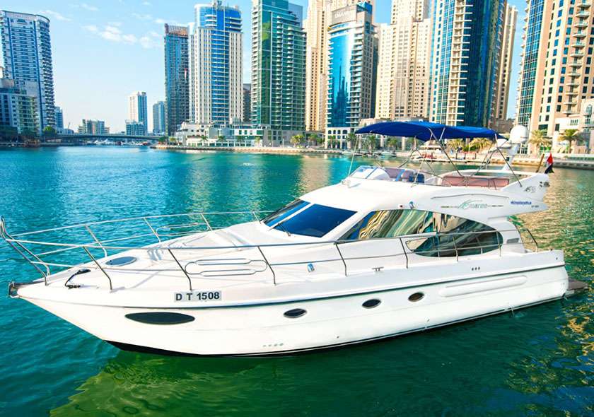50 Ft Luxury Yacht rental Dubai Marina
