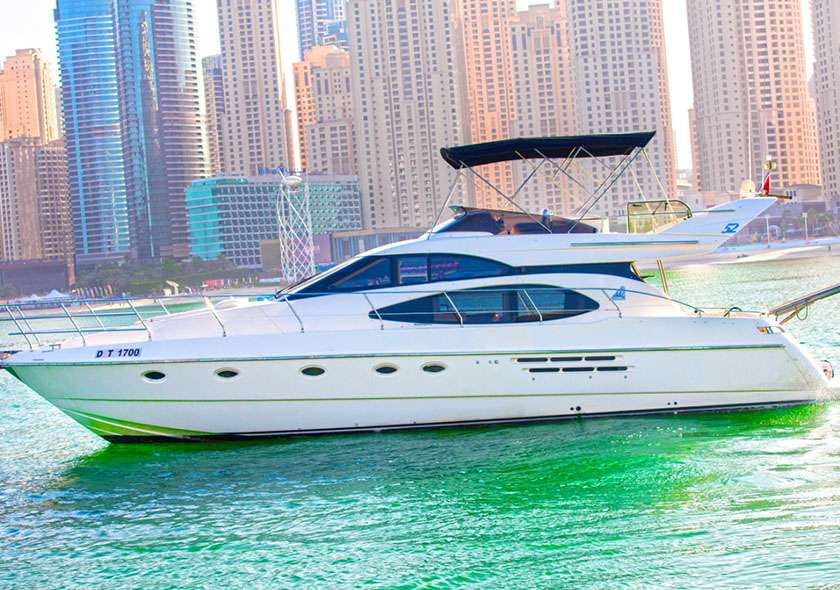 52 Ft Luxury Yacht rental Dubai Marina