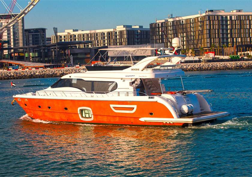 80 Ft Luxury Yacht Dubai